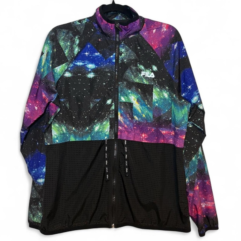 FILA Women’s Sport Galaxy Print Windbreaker Jacket